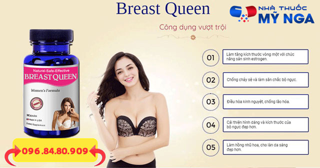 công dụng breast queen