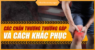 chấn thương khi tập luyện