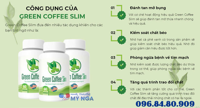 công dụng kgreen coffee slim
