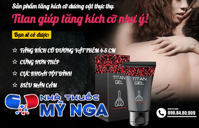 Công dụng của sản phẩm Titan Gel