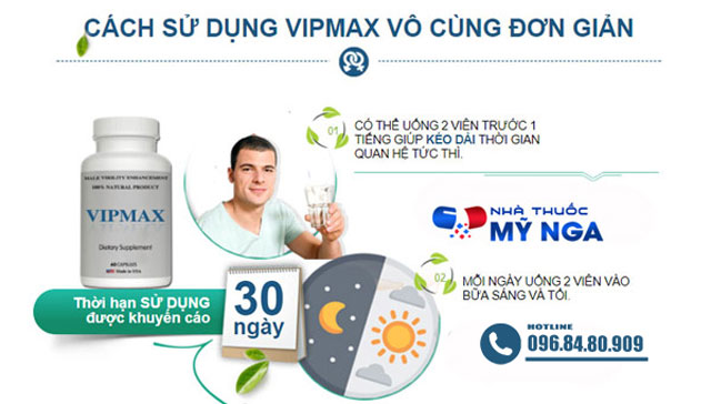 Hướng dẫn sử dụng sản phảm Vipmax