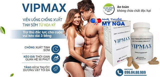 Công dụng của sản phảm Vipmax
