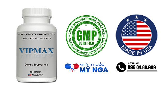 Chứng nhận sản phẩm Vipmax