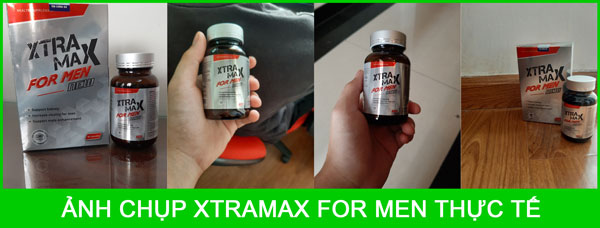 Ảnh chụp Xtramax For Men thực tế