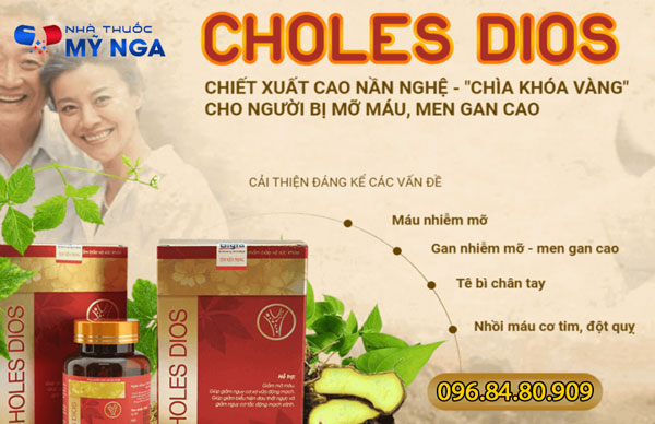 Công dụng của Choles Dios