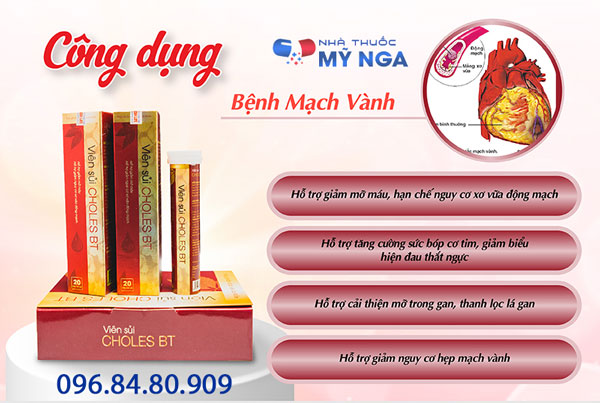 Công dụng của Choles BT