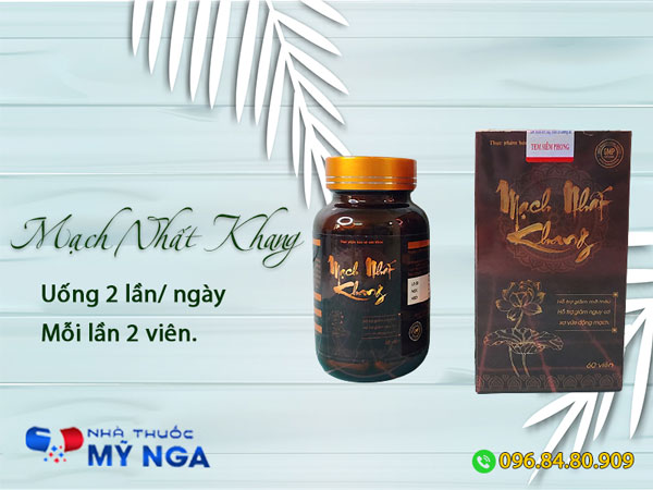 Hướng dẫn dùng Mạch Nhất Khang