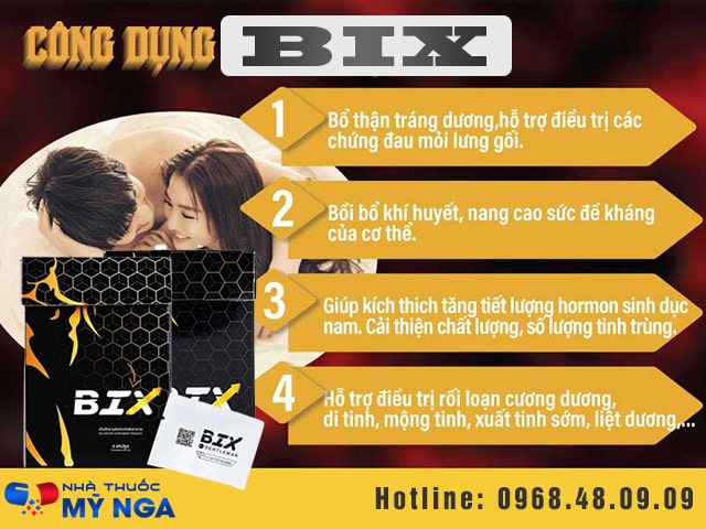 công dụng bix