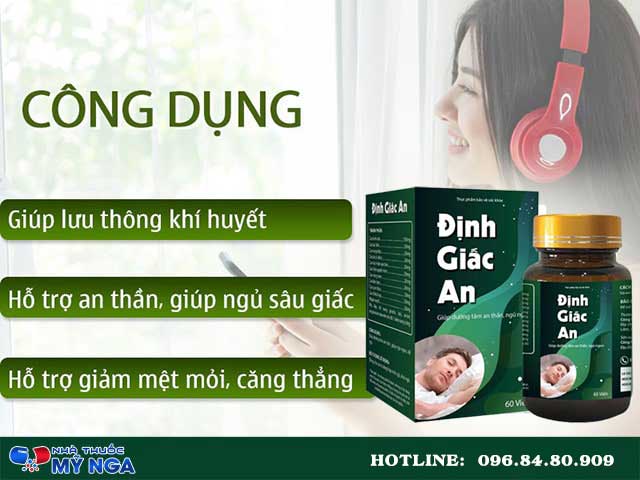 Công dụng của Định Giấc An