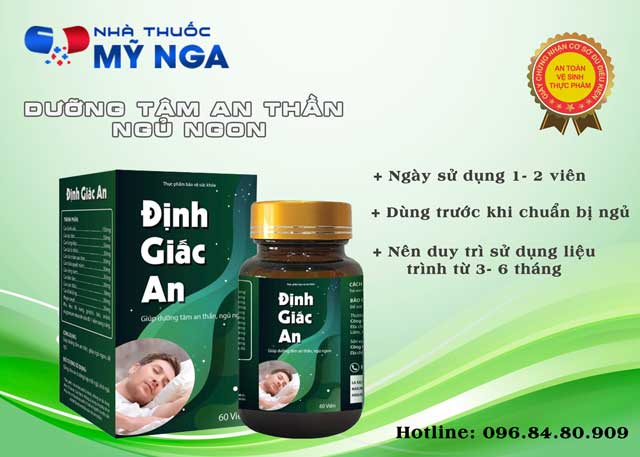 Hướng dẫn sử dụng Định Giấc An