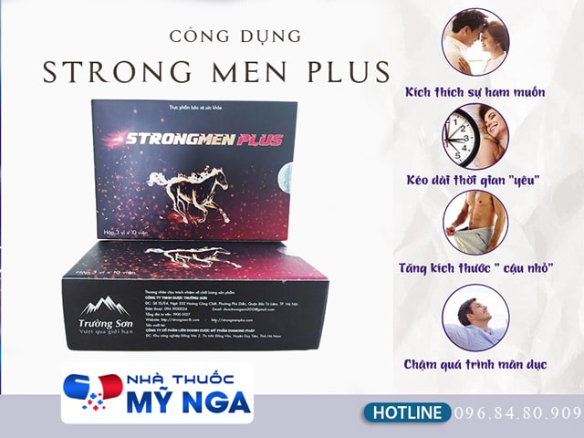 công dụng strong men plus