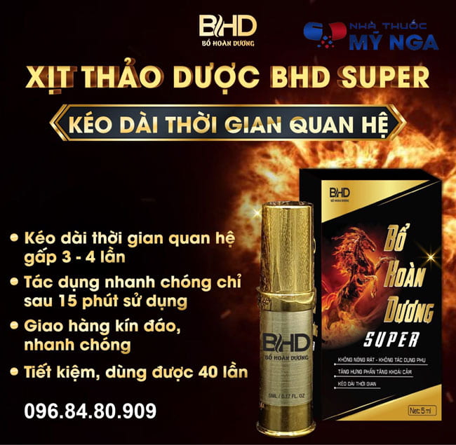 ưu điểm của bổ hoàn dương super
