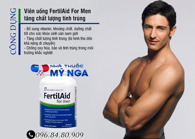 công dụng fertilaid for men