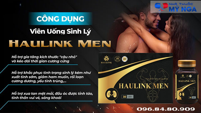 công dụng haulink men