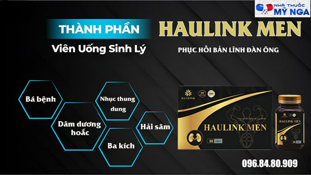 thành phần haulink men