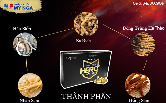 thành phần hero+ active