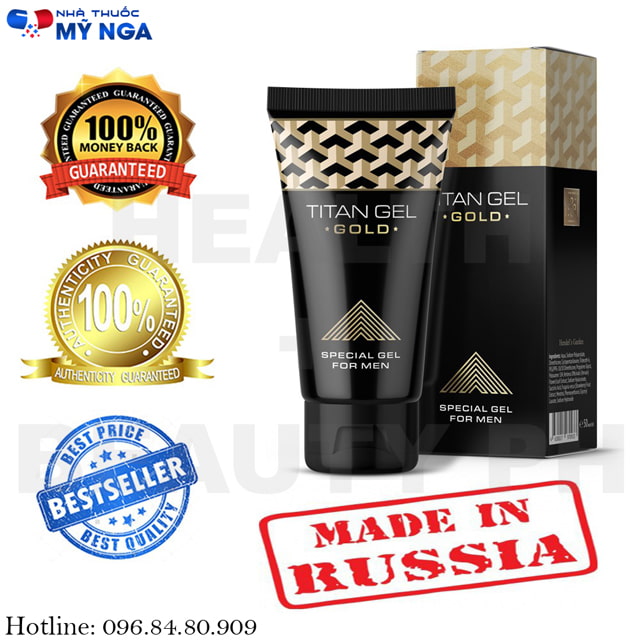 chứng nhận titan gel gold