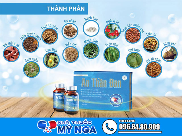 Thành phần của sản phẩm An Thần Đan