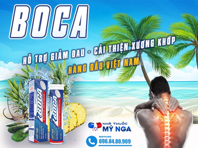 Giới thiệu sản phẩm viên sủi Boca