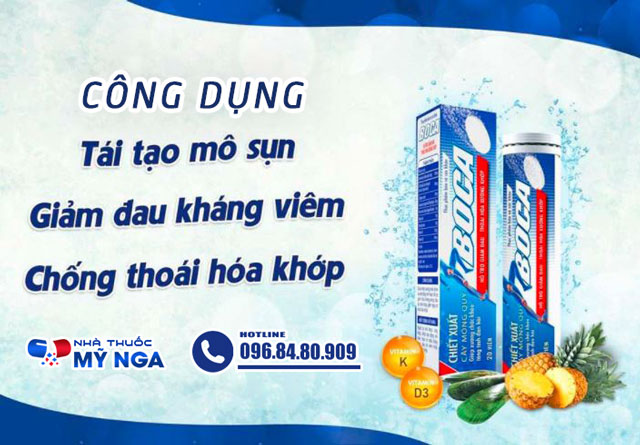 Công dụng của sản phẩm viên sủi Boca