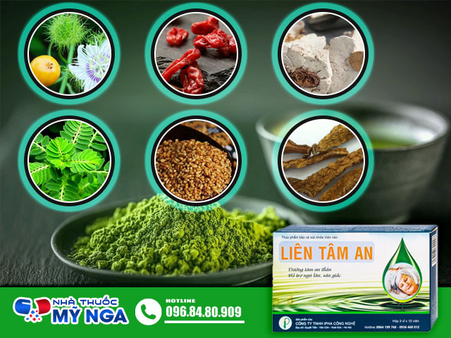 Thành phần của sản phẩm Liên Tâm An