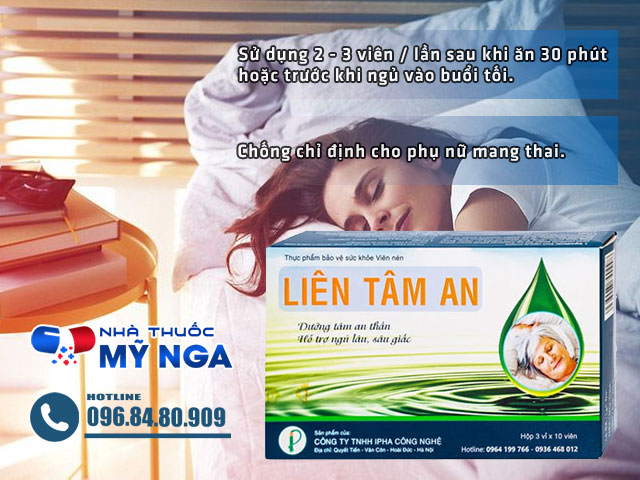 Hướng dẫn sử dụng sản phẩm Liên Tâm An