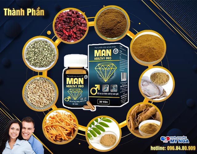 Thành phần của sản phẩm Man Healthy Pro