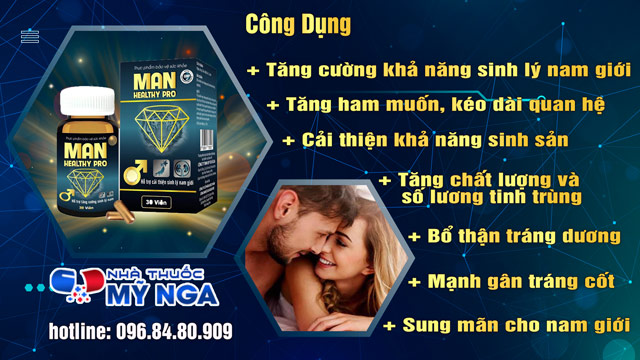 Công dụng của sản phẩm Man Healthy Pro