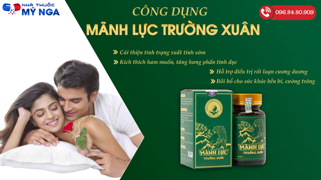 công dụng mãnh lực trường xuân