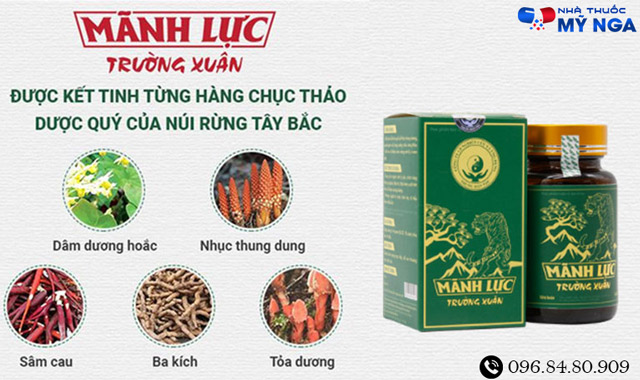 thành phần mãnh lực trường xuân