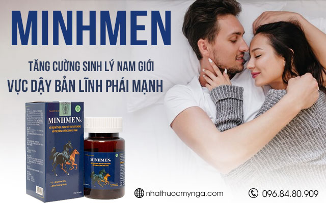 Minhmen – Tăng cường sinh lý dành cho nam giới