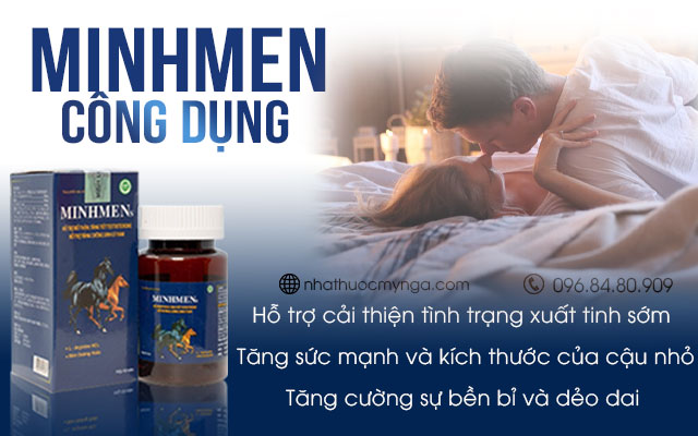 Công dụng của viên uống Minhmen
