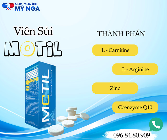 công dụng motil