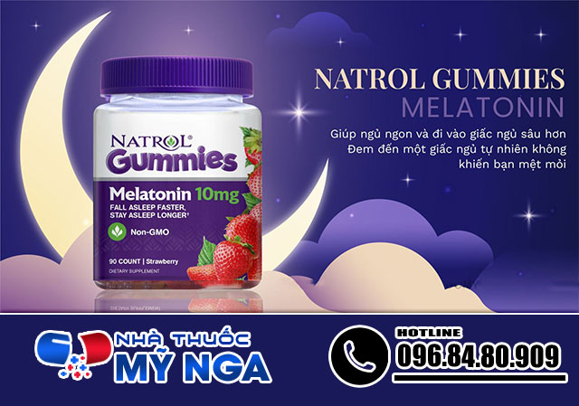 Giới thiệu sản phẩm Công dụng của Natrol Gummies