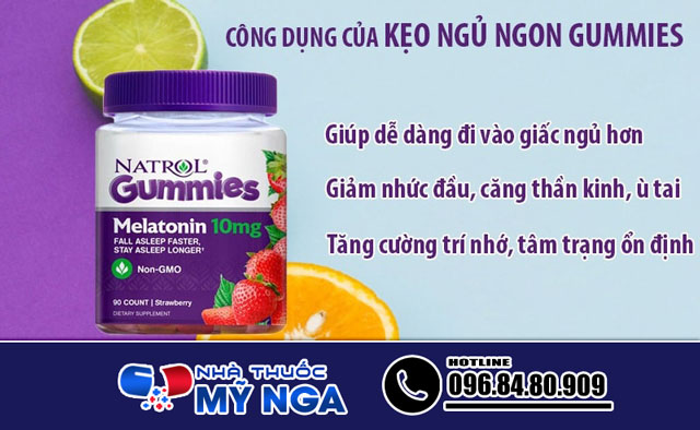 Công dụng của Natrol Gummies