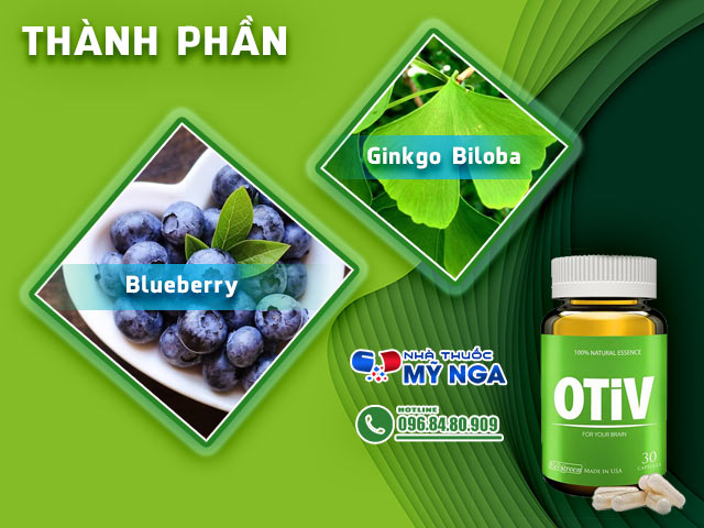 Thành phần của sản phẩm OTiV