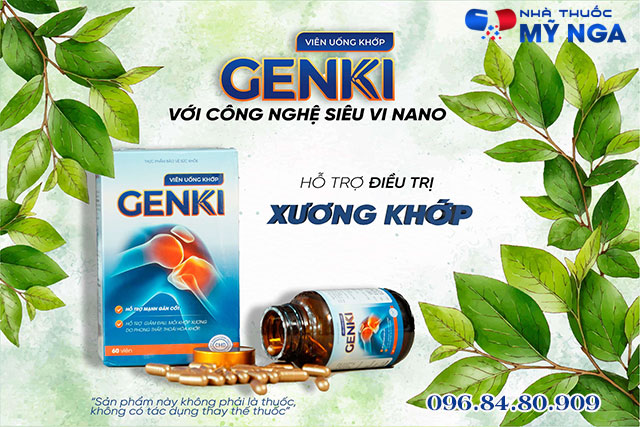 giới thiệu sản phẩm xương khớp genki