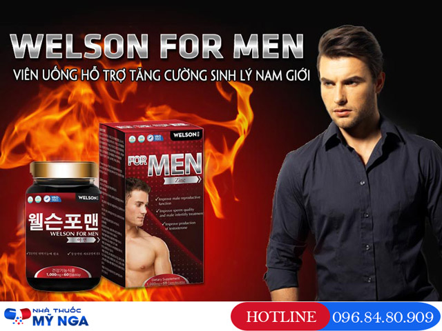 giới thiệu welson for men