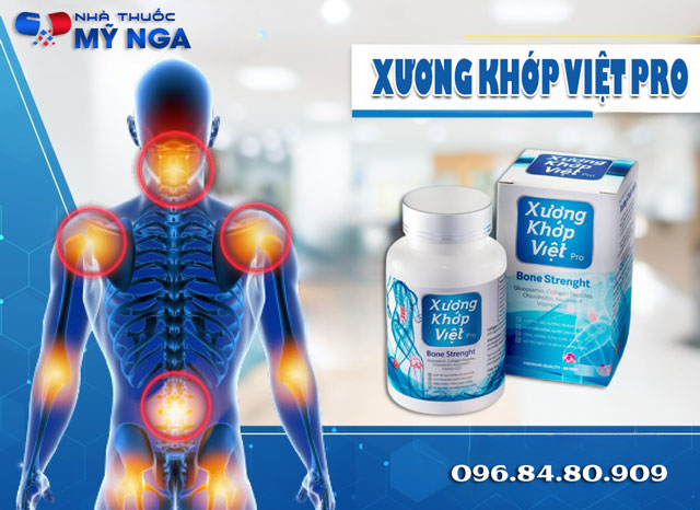 giới thiệu sản phẩm xương khớp việt pro