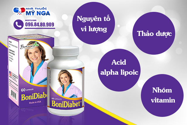 Thành phần của BoniDiabet