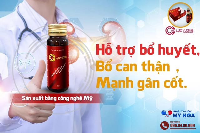 Công dụng của sản phẩm Cao Lực Vương