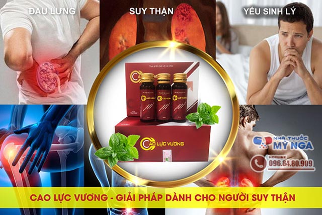 Đối tượng sử dụng sản phẩm Cao Lực Vương