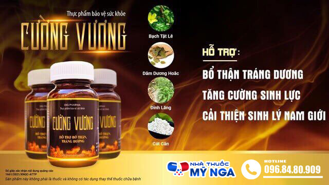 Công dụng của sản phẩm Cường Vương