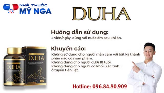 Hướng dẫn sử dụng sản phẩm DUHA