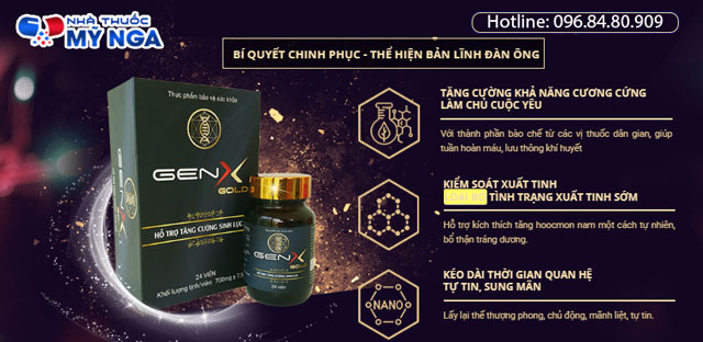 Công dụng của Gen X Gold