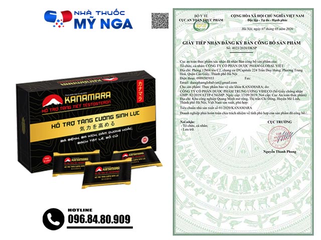Chứng nhận sản phẩm Kanamara