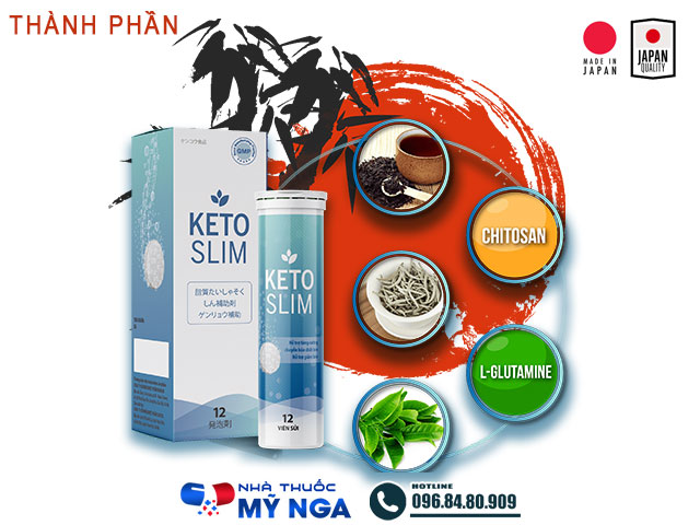 Thành phần của sản phẩm Keto Slim