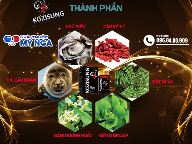 Thành phần của sản phẩm KOZISUNG
