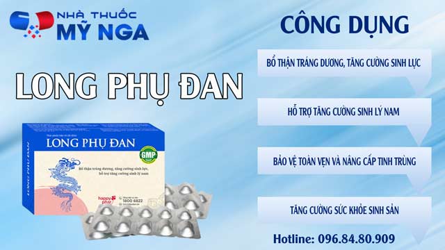 Công dụng của Long Phụ Đan