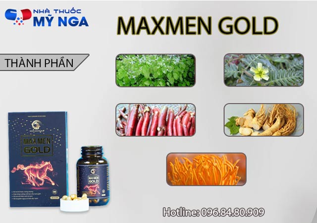 Thành phần MAXMEN GOLD